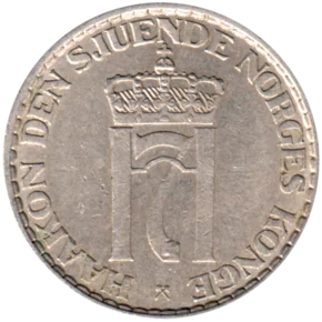 Preview 1 Krone, 1954 obverse