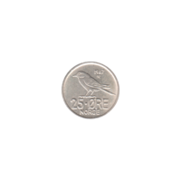 Preview 25 øre, 1967 reverse