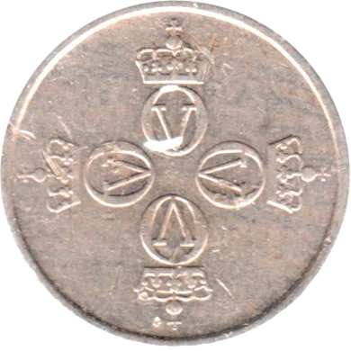 25 øre, 1974 Obverse