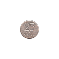 Preview 25 øre, 1974 reverse