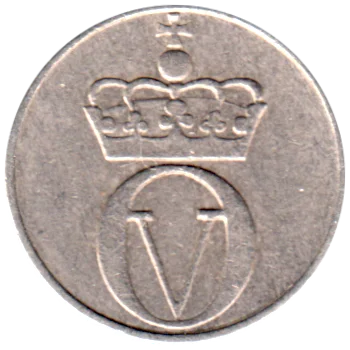 10 øre, 1973 Obverse