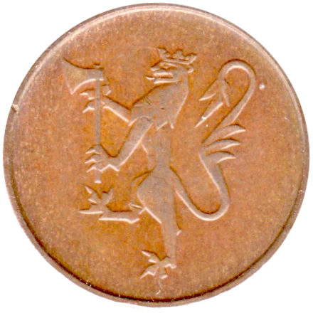5 øre, 1978 Obverse