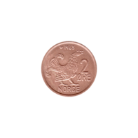 Preview 2 øre, 1963 reverse