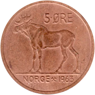 Preview 5 øre, 1963 reverse