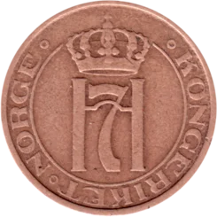 Preview 2 øre, 1936 obverse