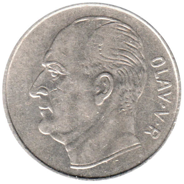 1 Krone, 1973 Obverse