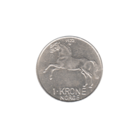 Preview 1 Krone, 1973 reverse