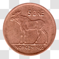 Preview 5 øre, 1965 reverse
