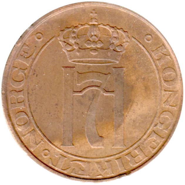 5 øre, 1941 Obverse
