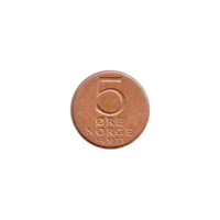 Preview 5 øre, 1973 reverse