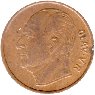Preview 5 øre, 1967 obverse