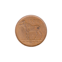 Preview 5 øre, 1967 reverse