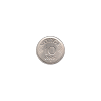 Preview 10 øre, 1957 reverse