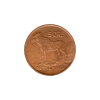 Preview 5 øre, 1964 reverse