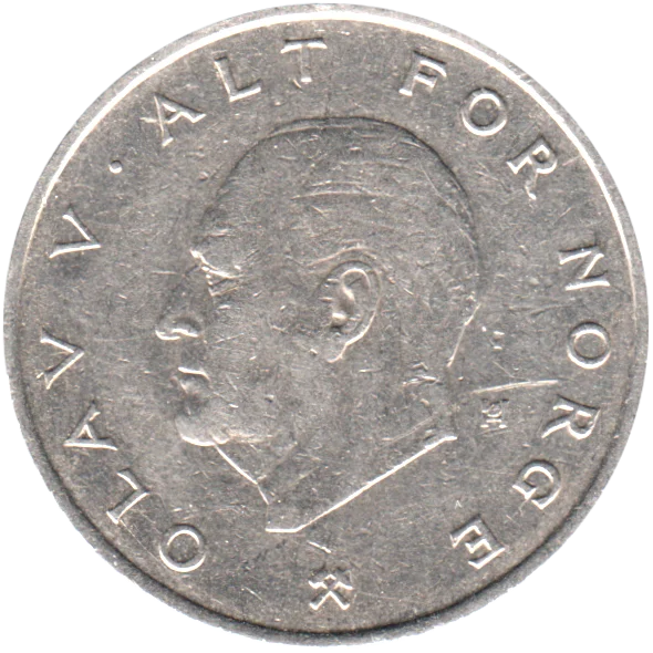 1 Krone, 1975 Obverse