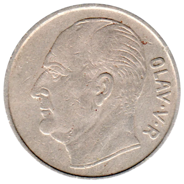 1 Krone, 1960 Obverse