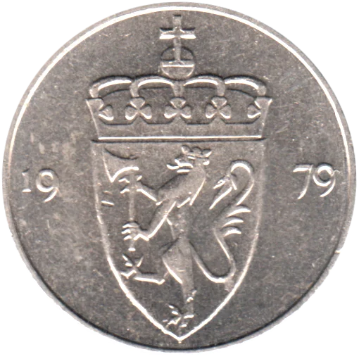 50 øre, 1979 Obverse