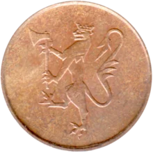 Preview 5 øre, 1976 obverse