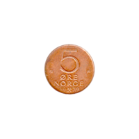 Preview 5 øre, 1979 reverse