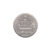 Preview 1 Krone, 1981 reverse