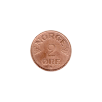 Preview 2 øre, 1953 reverse