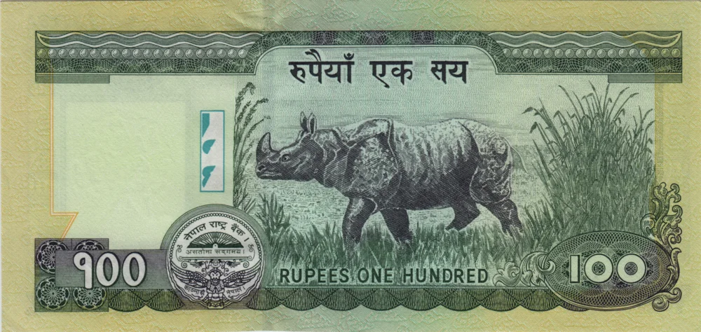 100 Rupees, 2008 Obverse