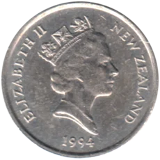 Preview 5 cents, 1994 obverse