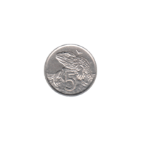 Preview 5 cents, 1994 reverse