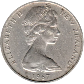 Preview 10 cents, 1967 obverse