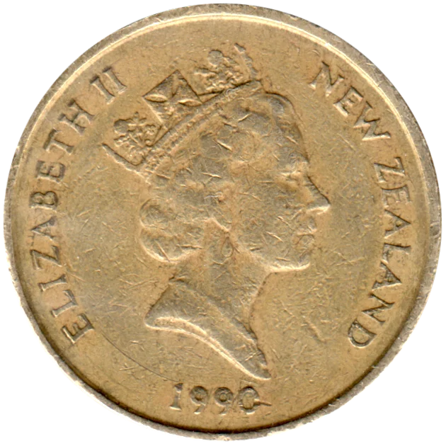 2 Dollars, 1990 Obverse