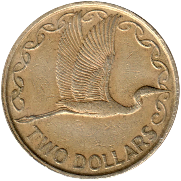 2 Dollars, 1990 Reverse