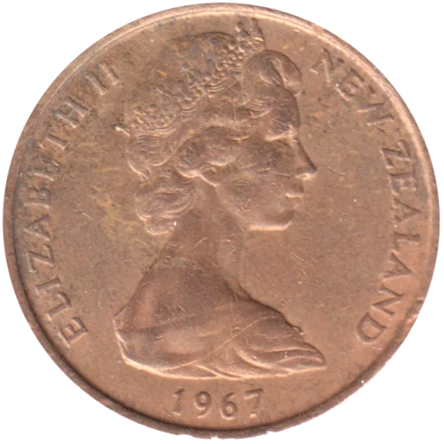 2 cents, 1967 Obverse