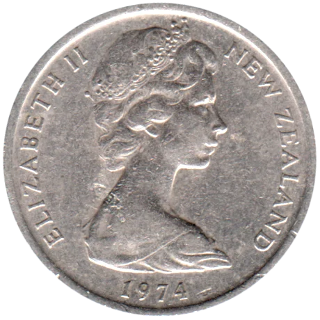 5 cents, 1974 Obverse