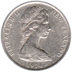 Preview 5 cents, 1974 obverse