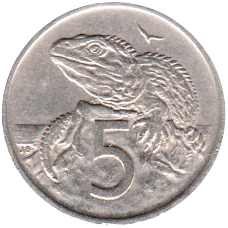 5 cents, 1974 Reverse