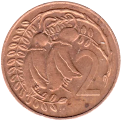 Preview 2 cents, 1982 reverse