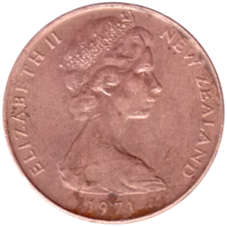 Preview 2 cents, 1971 obverse