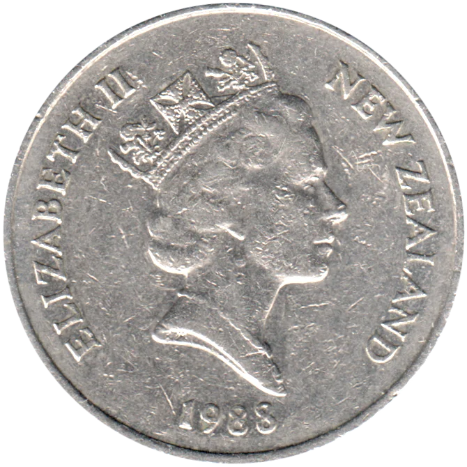 20 cents, 1988 Obverse