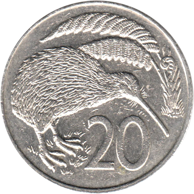 20 cents, 1988 Reverse