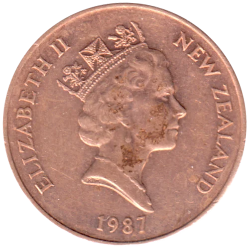 2 cents, 1987 Obverse