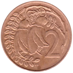 Preview 2 cents, 1987 reverse
