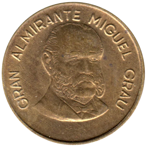 20 céntimos, 1986 Obverse