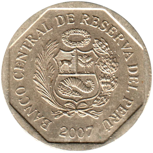 50 céntimos, 2007 Obverse