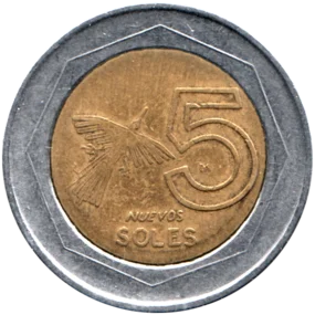 Preview 5 Soles, 2005 reverse