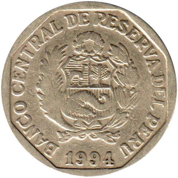 1 Sol, 1994 Obverse