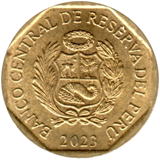 20 céntimos, 2023 Obverse