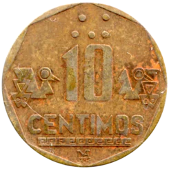 Preview 10 céntimos, 1991 reverse