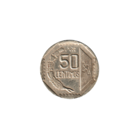 Preview 50 céntimos, 1991 reverse
