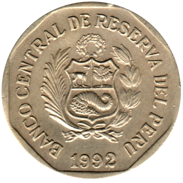 1 Sol, 1992 Obverse