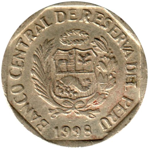 50 céntimos, 1998 Obverse